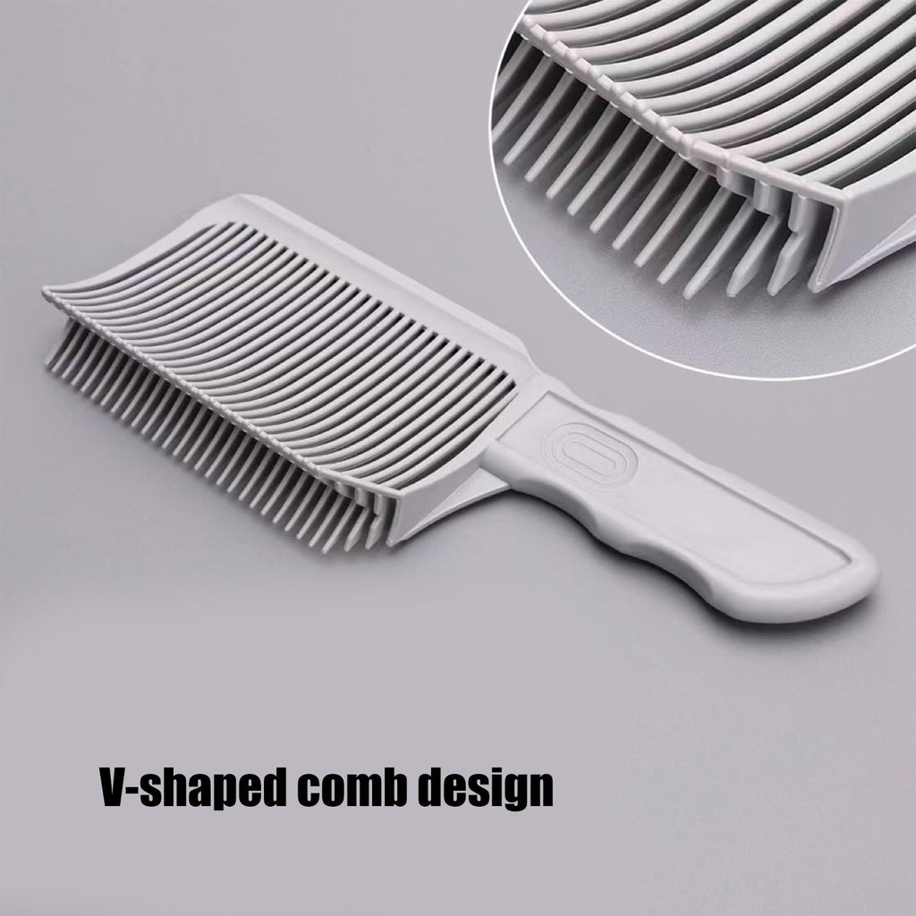 2Pcs Barber Fade Combs Ergonomic Flat Top Combs Gradienter Precise Hairdressing Tool For Precise Haircuts And Styling