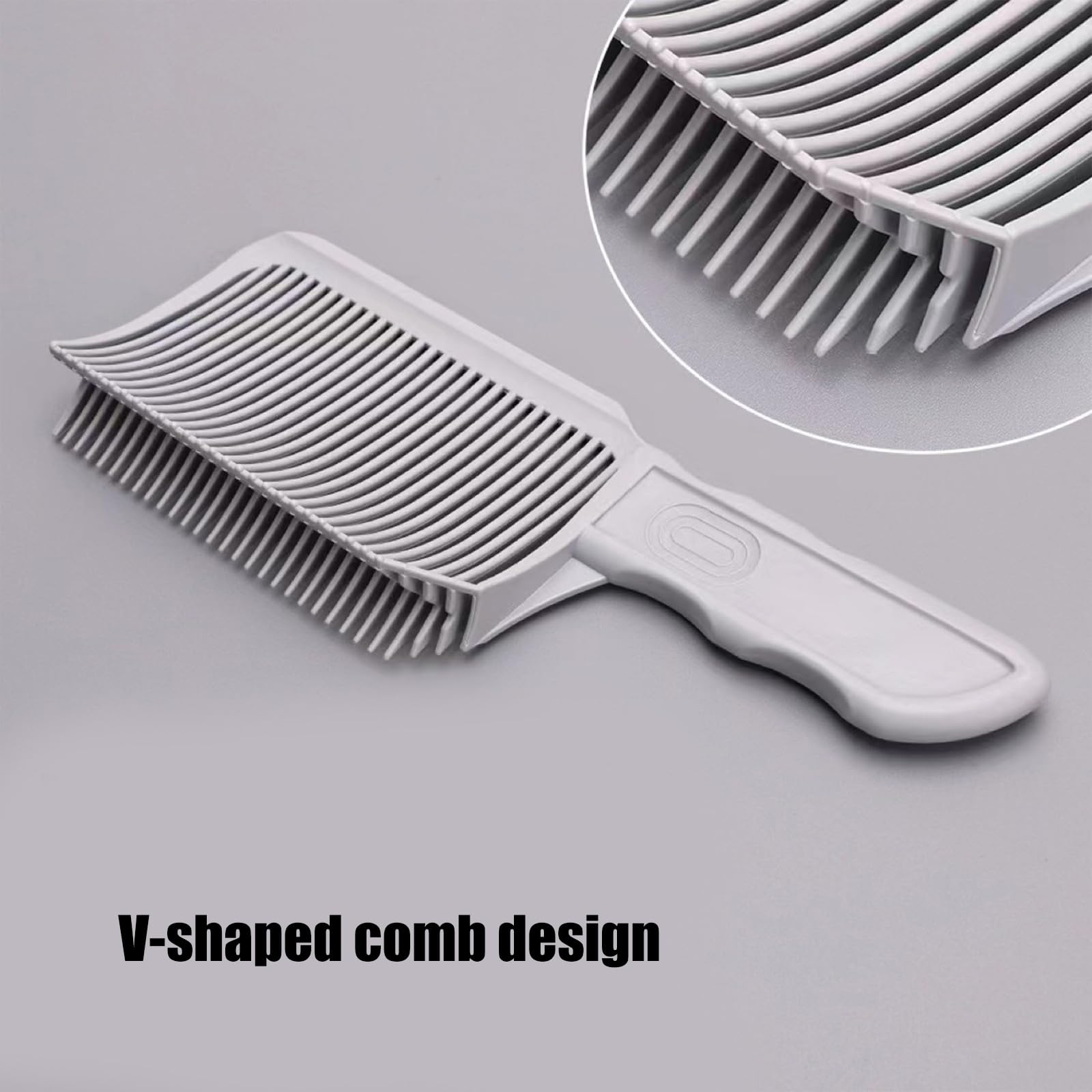 2Pcs Barber Fade Combs Ergonomic Flat Top Combs Gradienter Precise Hairdressing Tool For Precise Haircuts And Styling