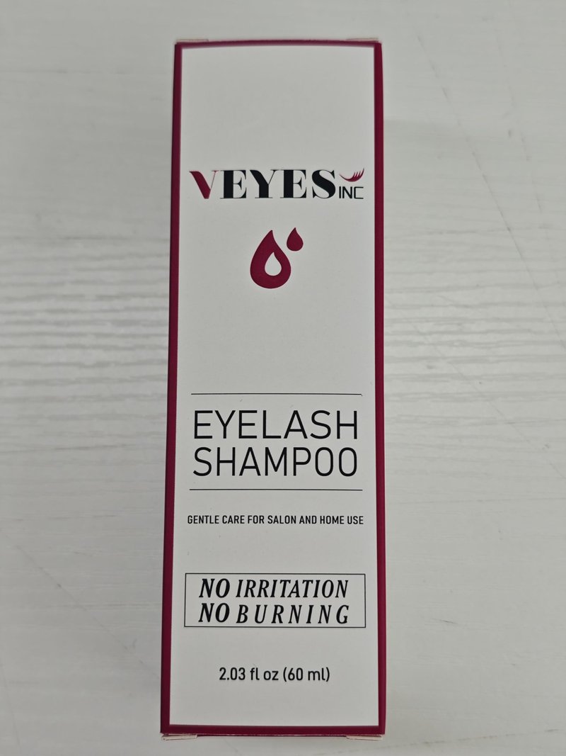VEYES INC Lash Shampoo for Lash Extensions. Eyelash Wash for Extensions & Natural Lashes. Eyelash Extension Cleanser + Brush,Oil & Sulfate Free,60ml. Lash Supplies for Salon & Home Care