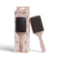 Blush Essential Wet Hair Brush - Paddle Brush Detangler for Women, Cute Cherry Design, Hair Accessories, Ideal for Wet Hair, Hair Brushes for Women, Stylish and Functional