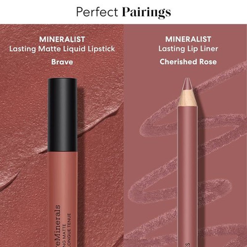 bareMinerals Mineralist Lip Liner - Creamy, Pigmented Formula for All-Day Wear | Vegan & Natural Ingredients