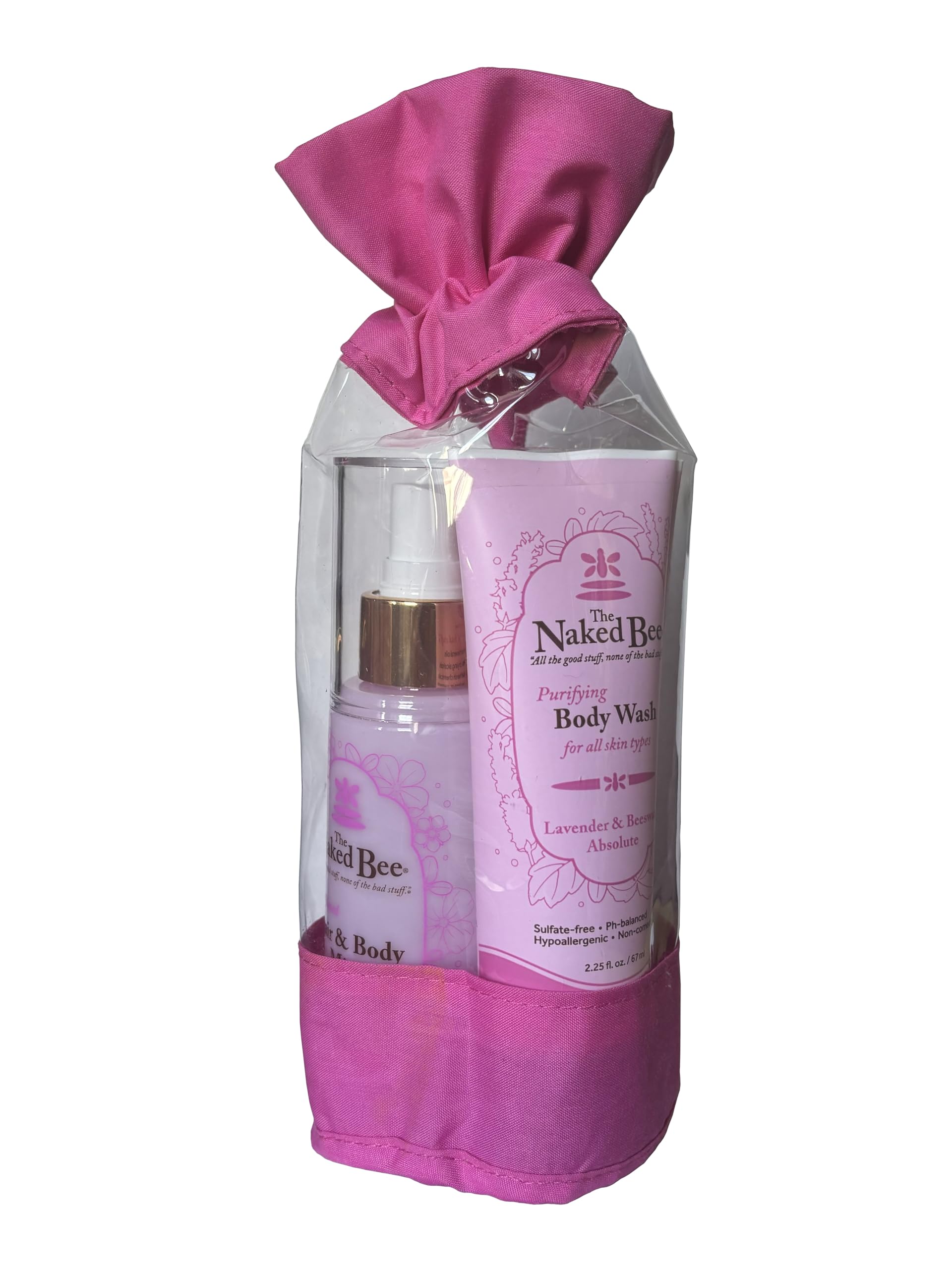 The Naked Bee Garden Getaway Wildflower Honey Gift Set