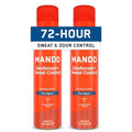 Mando 72 Hour Antiperspirant Deodorant Spray for Men | Invisible Sweat Protection - 2 Pack