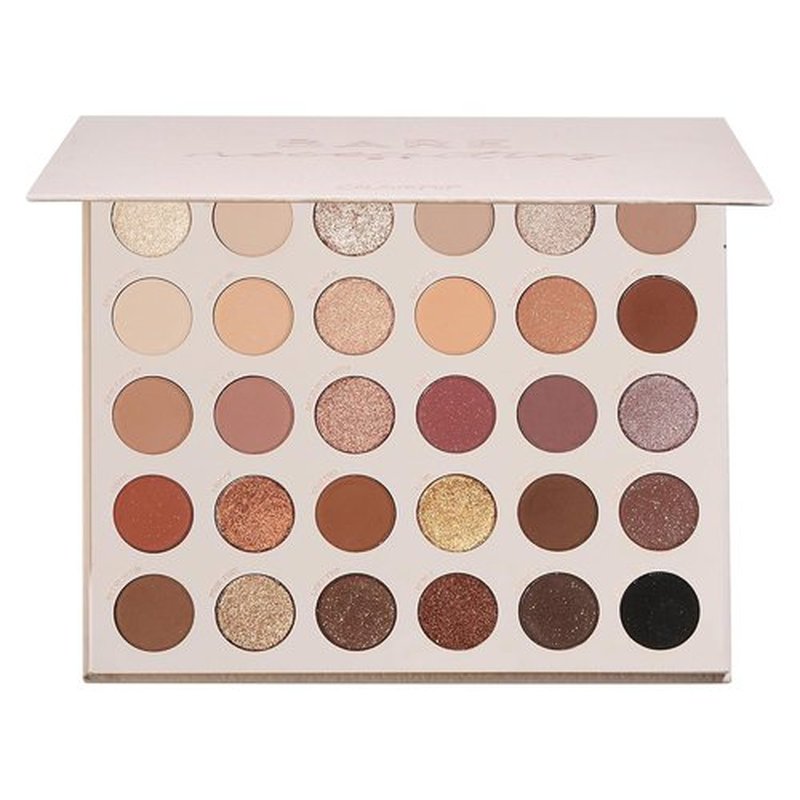 ColourPop Eyeshadow Palette - High-Pigment Eye Makeup with Matte, Metallic & Glitter Finishes - Bare Necessities (0.04 oz)
