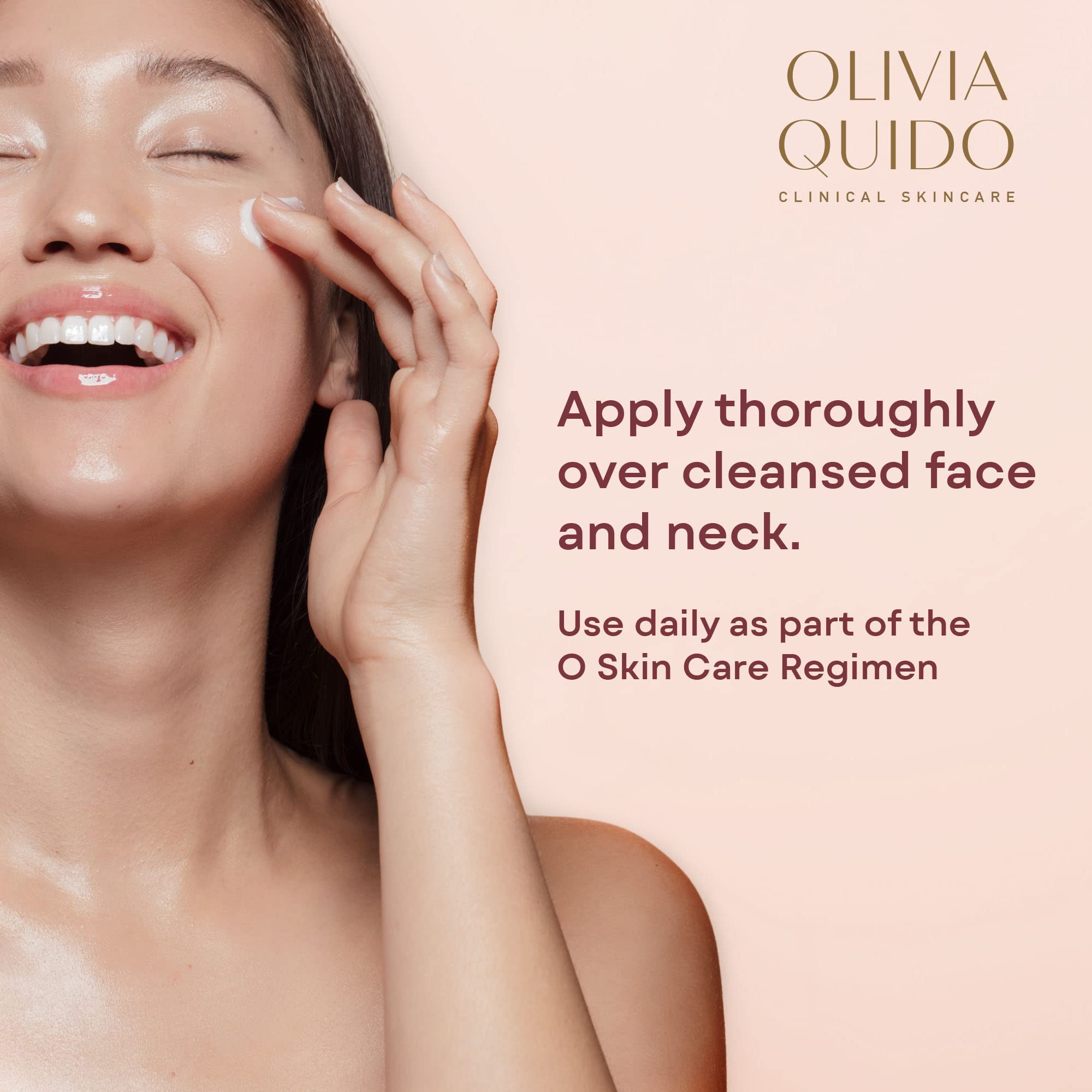 OLIVIA QUIDO Clinical Skincare Active Moisturizer 1.7oz, Facial Skin Care Product for Women and Men, Personal Care Product and Facial Moisturizer for Oily Skin, Dry Skin, and All Other Skin Types
