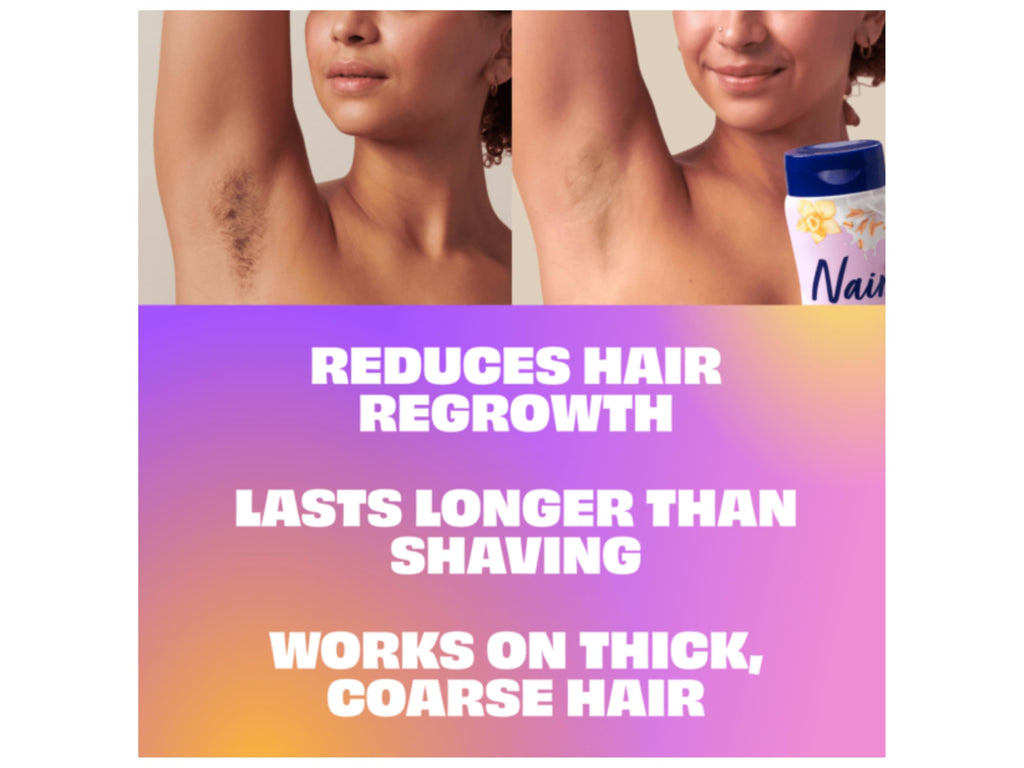 Nair Nourishing Oat Milk & Vanilla Body Cream, Hair Remover 7.9 Oz (224g), White