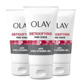 Olay Regenerist Facial Cleanser - Detoxifying Pore Scrub & Exfoliator, 5 Oz | Pack of 3