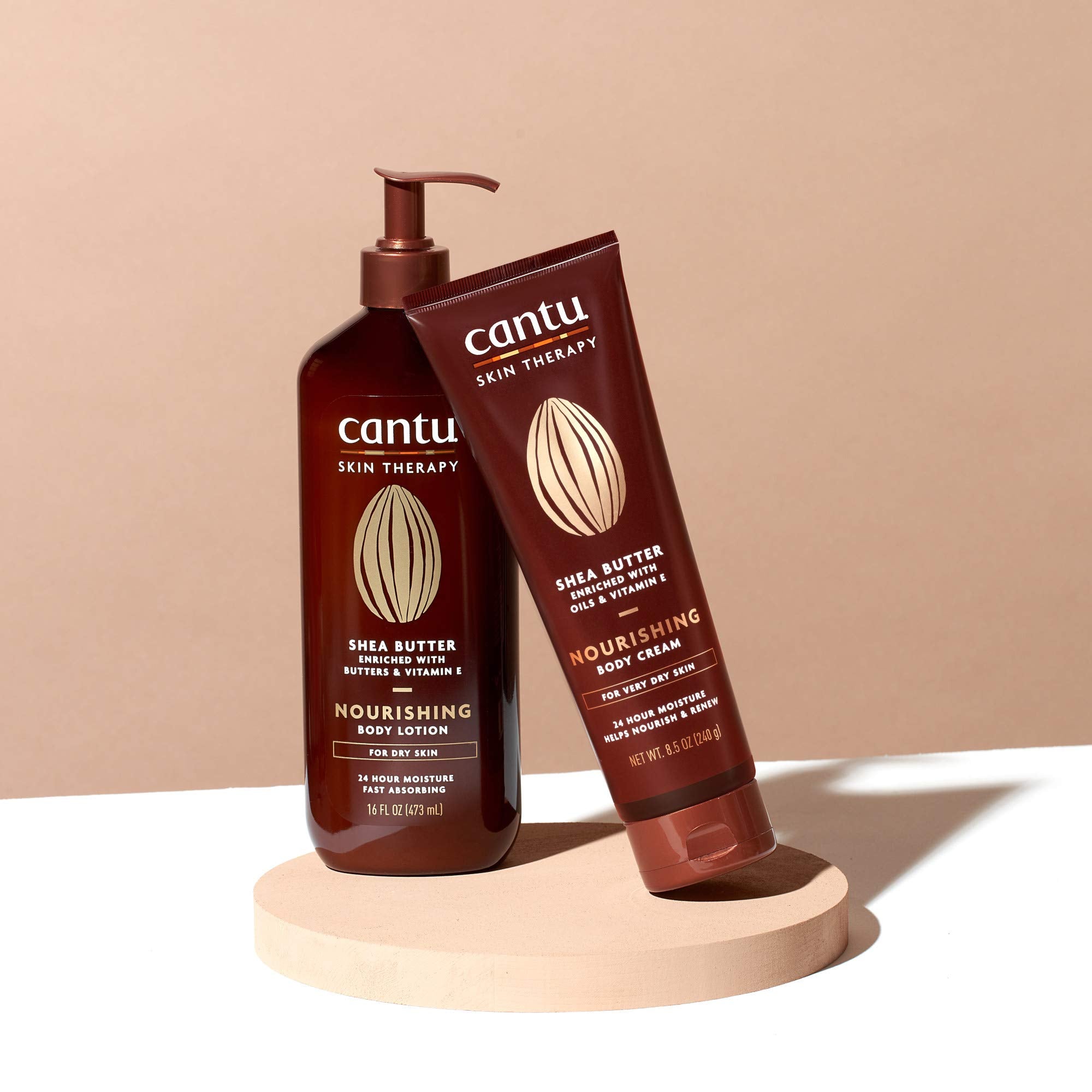 Cantu Skin Therapy Shea Butter Nourishing Body Cream for very Dry Skin, 8.5 Ounce