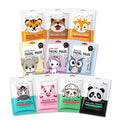 Aaiffey 10 Pack Kids Face Mask Spa,Animal Character Sheet Facial Mask for Kids Skin Care Deep Hyrating,Girls Night Party Face Mask Set for All Skin Types,Birthday Christmas Gifts