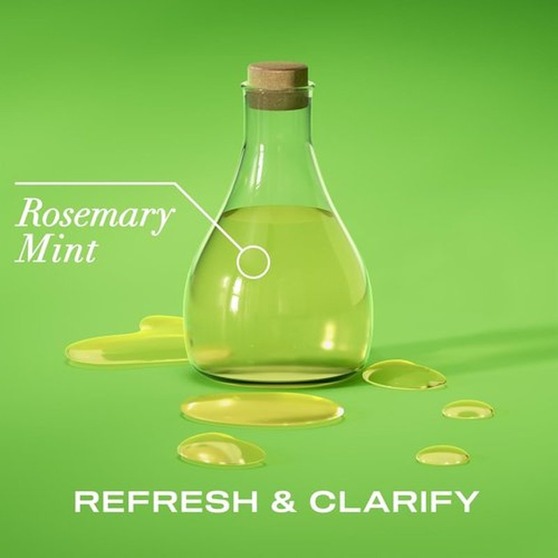OGX Extra Strength Scalp Treatment - Refreshing Rosemary Oil & Mint Detox for Shiny Hair | 4 fl oz
