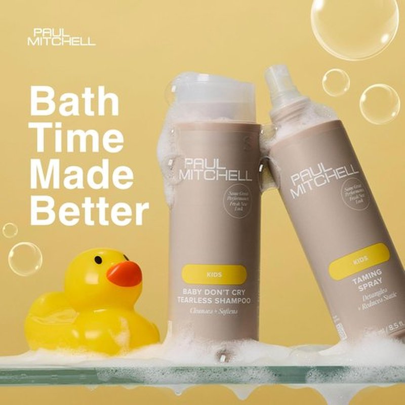 Paul Mitchell Baby Don’t Cry Shampoo - Tear-Free Formula for Gentle Cleansing & Softening Hair