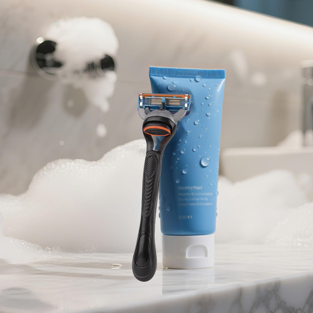 TOCCOOL Plastic Razor Handle Replacement, Men's Shaving Razor Handle, Shaver Handle Compatible with Gillette Fusion 5 Proshield & Proglide Blade Refill