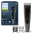 Norelco Philips Hair Clipper 3000 Series, Hair and Beard Trimmer, Trim-and-Flow Technology, DualCut Technology, DuraPower, 13 Length Settings, 45 Min. Runtime, Zero Maintenance, Model HC3525/40