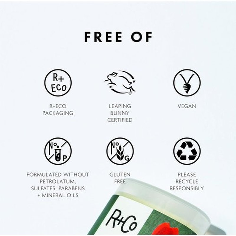 R+Co Dart Hair Wax Stick - Tame Flyaways & Sculpt Hair - Long-Lasting Vegan Formula | 0.5 Ounce
