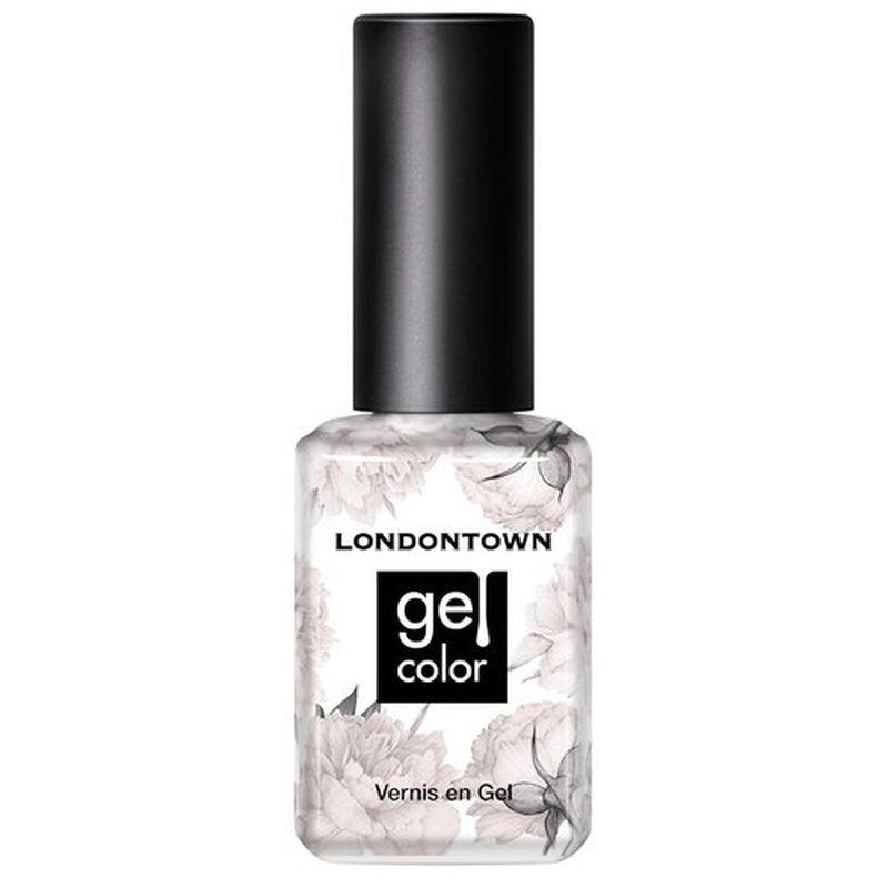 LONDONTOWN White Gel Nail Polish - Long-Lasting, Chip-Resistant Shine - 12ml / 0.40fl oz