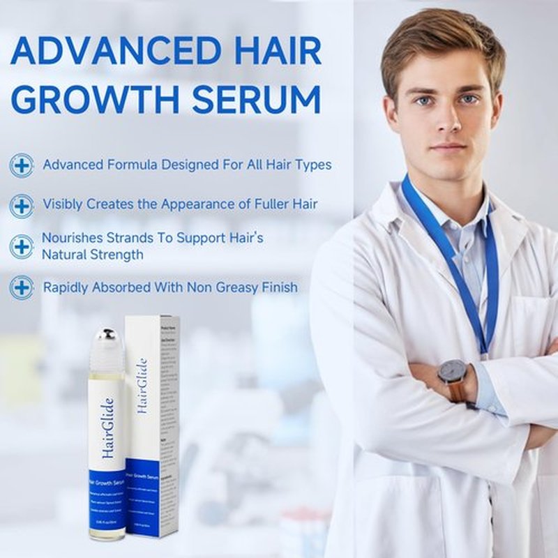 Hair Growth Serum Roll On, Rosemary Oil for Hair Growth, Be Roll On Rosemary Plant Essential Oils Extract Helps Support Body Thicker Fuller Hair for Men Women Pick