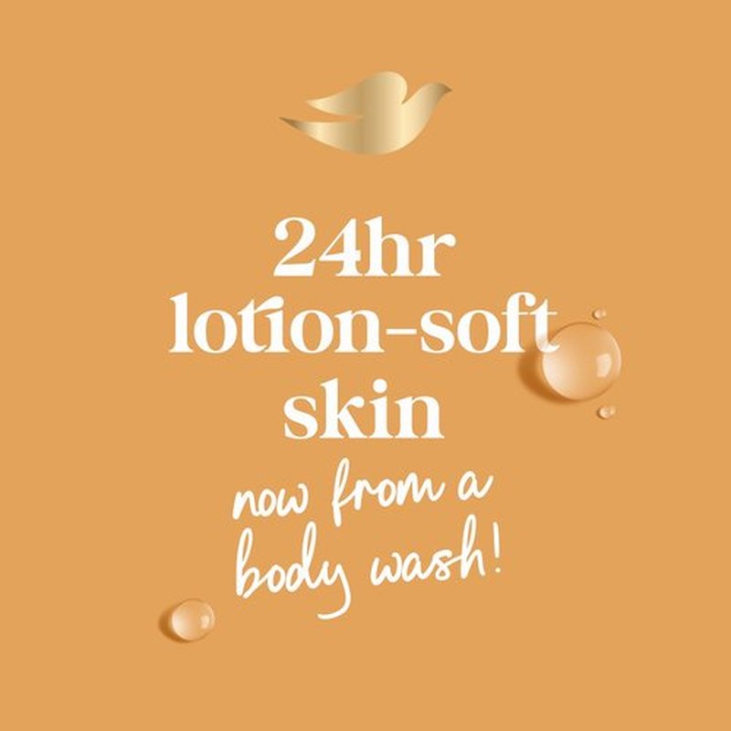 Dove Body Wash with Pump Dryness Relief with Jojoba Oil For 24hr Lotion-Soft Skin Moisturizing Skin Cleanser with No Sulfates No Parabens 30.6 oz