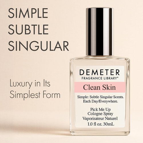 Demeter Natural Perfume Spray - Clean Skin Scent for Women | 1 oz Fragrance