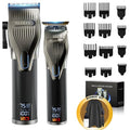 piceve Hair Clipper for Men, Professional Electric Hair Cutting & Trimmers Set with 7500RPM Powerful Motor & LCD Display, Mens Cordless Hair Grooming Kit Barbers Haircut, Gift for Birthday Christmas