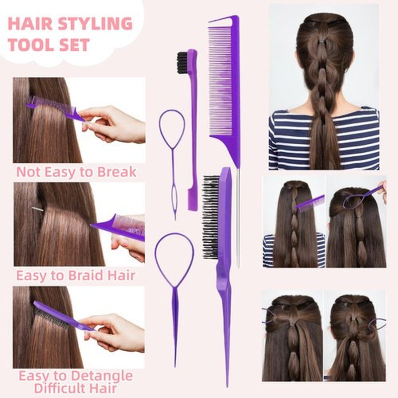 1256 pcs Hair Accessories for Girls Ponytail Holders Toddler Hair Ties with 30 pcs Mini Hair Clips 20 pcs Star Hair Clips