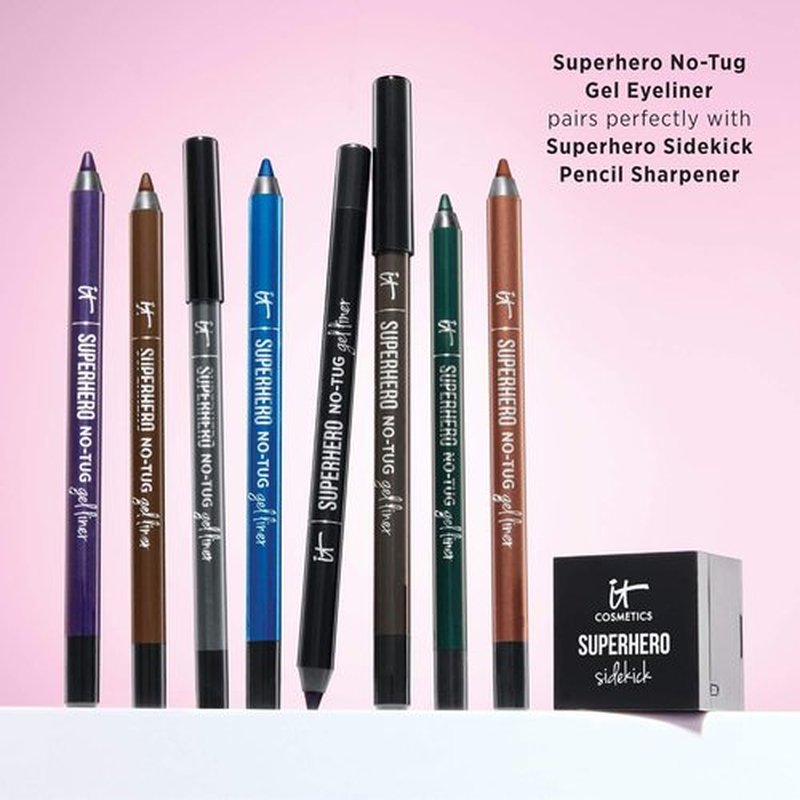 IT Cosmetics Superhero Gel Eyeliner - Waterproof & Blendable Formula - Long-Lasting Wear - 0.042 oz
