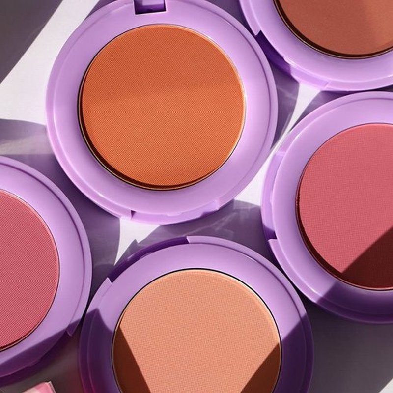 Half Caked In Bloom Powder Blush | vegan & cruelty-free, fragrance-free, highly pigmented, primer-infused | 3.8g (Liv On Sunday)