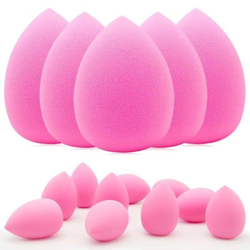 Skiennix 12-Piece Makeup Sponge Set - Latex-Free Flawless Soft Blenders for Powder & Liquid Makeup