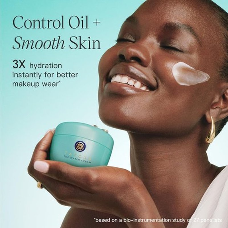 TATCHA Pure Pores & Lush Lips Set - Matcha Cleanse, Water Cream & Limited-Edition Kissu Lip Mask