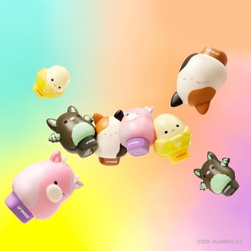 Lip Smacker Squishmallows Lip Balm - Fun Hydrating & Moisturizing Soft Squishy Collectible - Cam