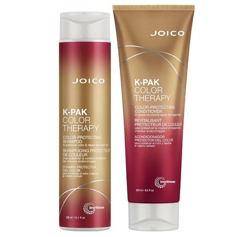 Joico K-PAK Color Therapy Shampoo & Conditioner Set - Color Protection & Shine Boost for Treated Hair