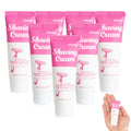 fafortune Womens Shaving Cream Bulk Travel,1fl oz/30ml Shave Gel for Women,Care Dry Skin Womens Shave Gel for Travel Guests(Jasmine,Pack of 10)