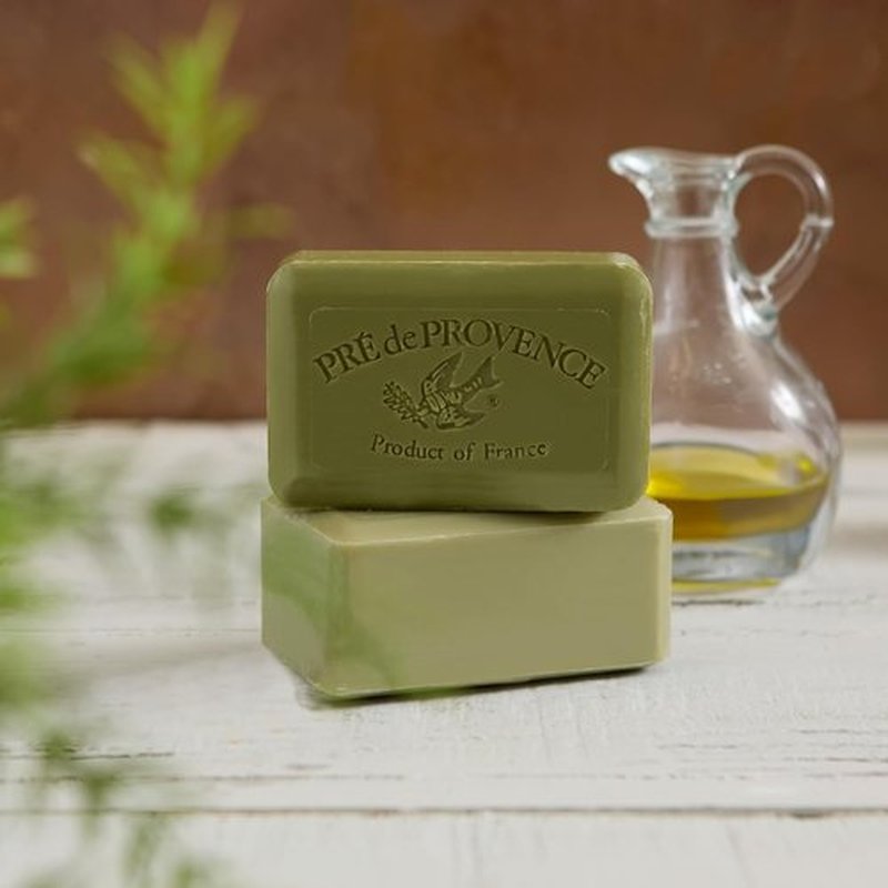 Pre de Provence Artisanal Soap Bar - Organic Shea Butter & Olive Oil | Luxurious 8.8 Ounce French Skincare