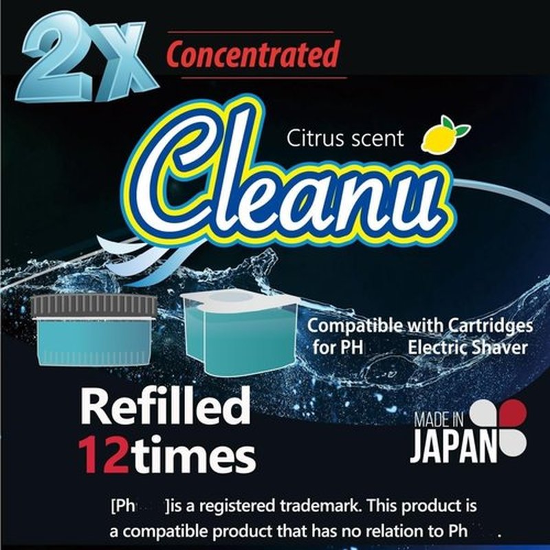 Philips Norelco Shaver Cleaning Solution Refill - 2X Concentrated, 1L (33.8 oz) - Compatible with SmartClean & Quick Clean Pods