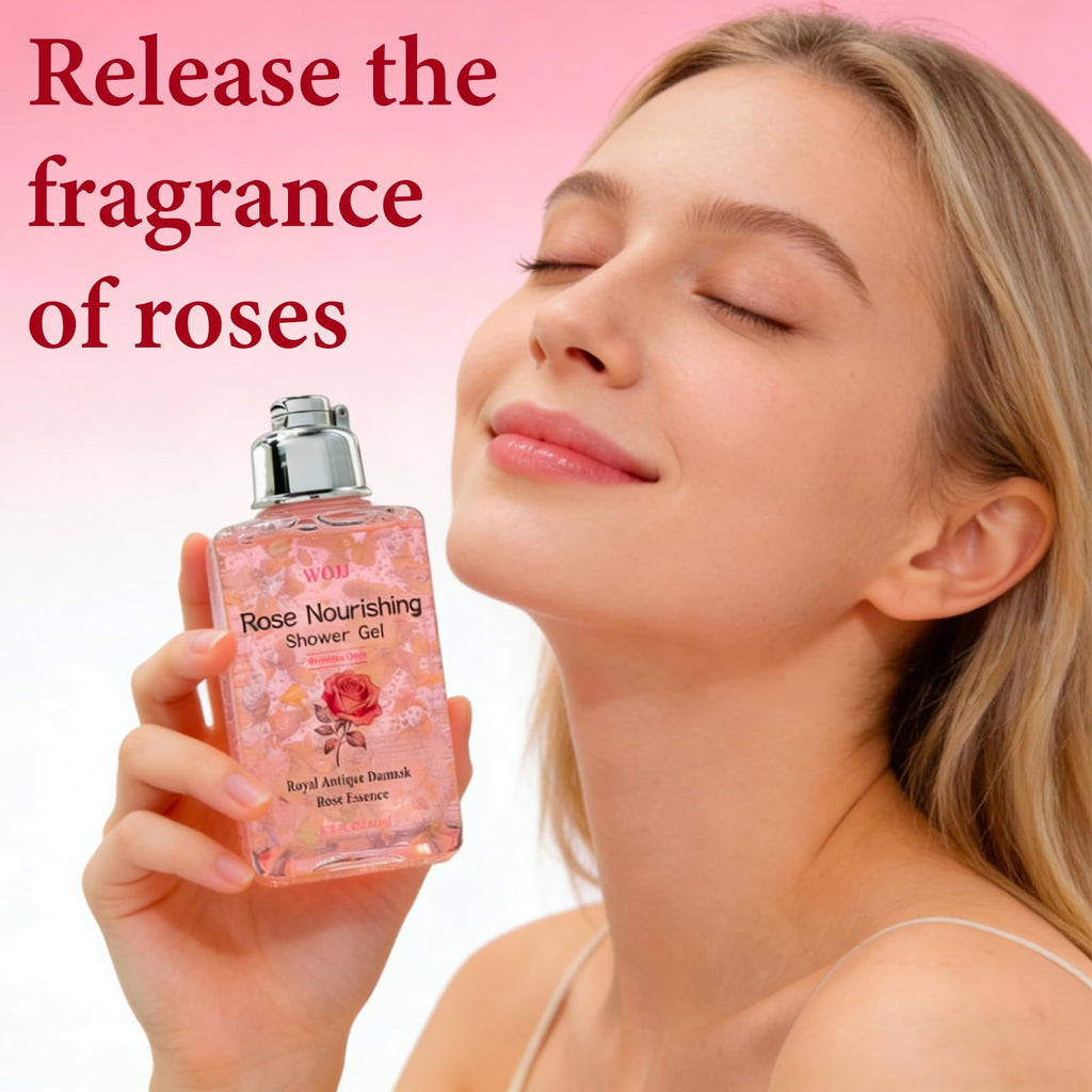 Rose Elixir Body Wash for Women - Gentle Moisturizing Shower Gel with Triple Rose, Nourishing Cleanser, 6.76 oz (2)