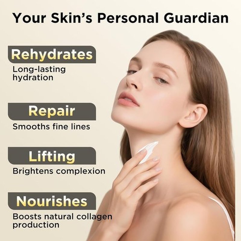 Regine Switzerland Firming Neck Cream - Anti-Aging Retinol & Collagen Formula, 1.76 Fl Oz