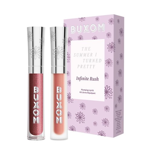 Buxom Lip Gloss Kit - Limited Edition Plumping & Moisturizing Formula for Fuller Lips | Two Full-Size Glosses