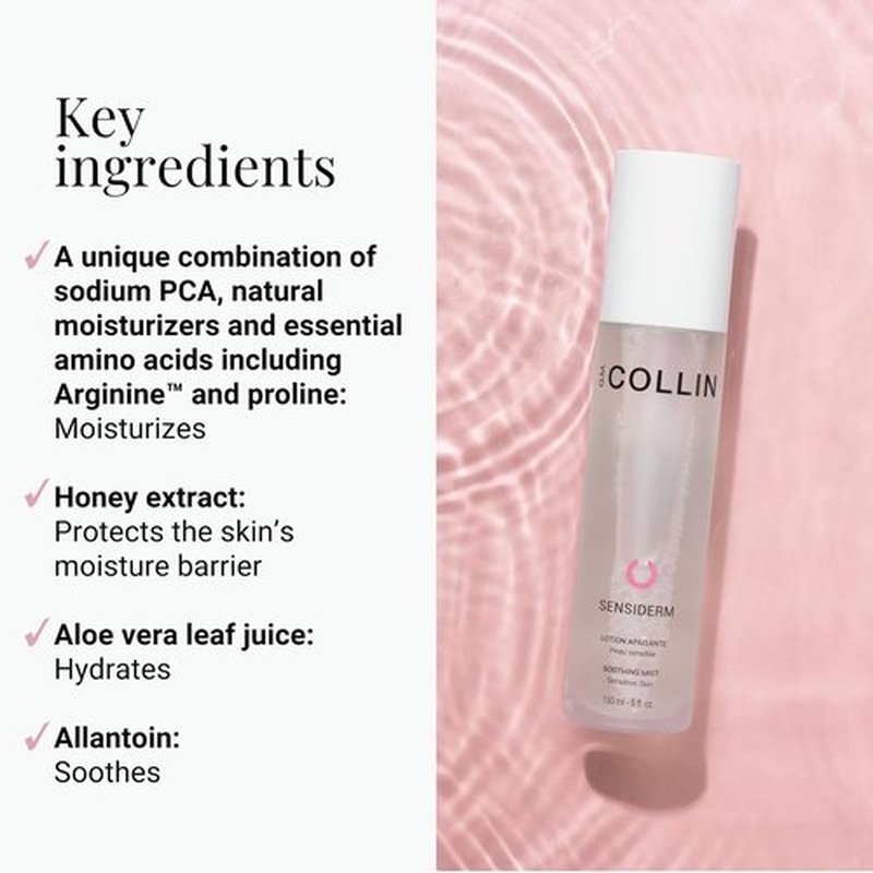 G.M. COLLIN Sensiderm Soothing Mist - Hydrating Facial Toner for Sensitive Skin | Soothes & Refreshes