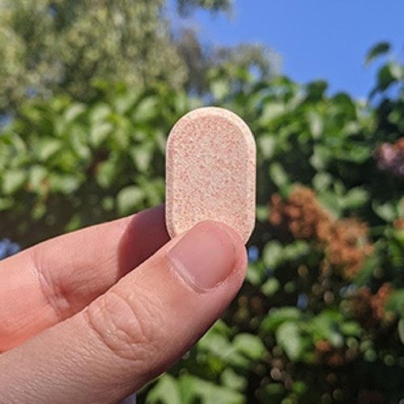Reefyll Foaming Hand Soap Refill Tablets Dissolvable Plastic Free Hand Wash Pods Just Add Water Juicy Orange Scent 3 Tablets