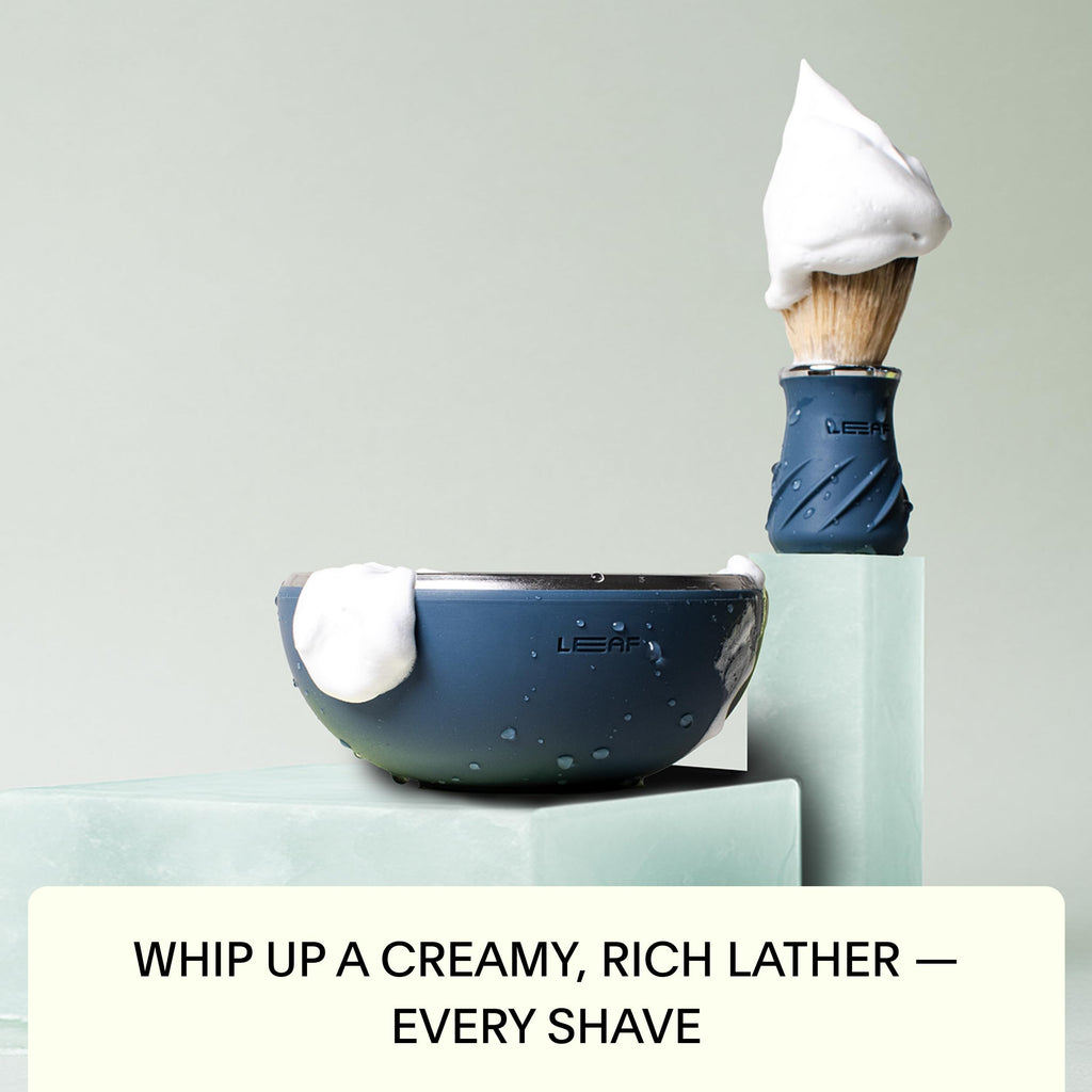 The Ultimate Lather Box - Includes Limited-Edition Glacier Bowl & Brush Set, Limited-Edition Cider Shave Soap, Fragrance-Free Shave Soap