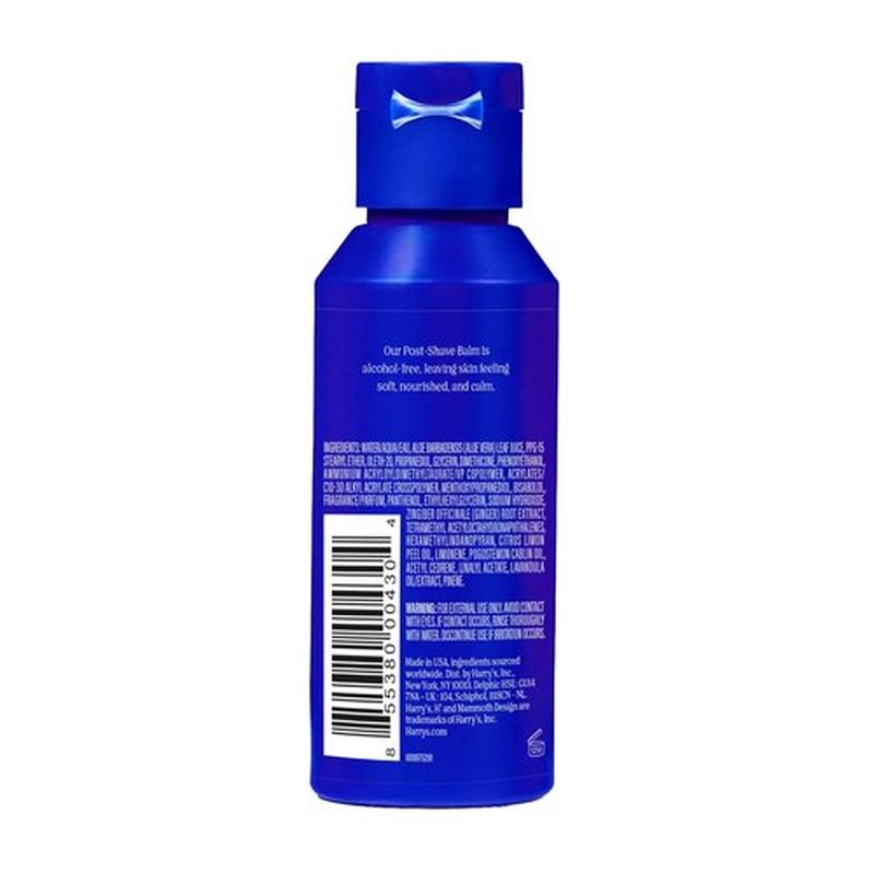 Harry's Post-Shave Balm for Men - Soothing Aloe Formula | 2 Pack, 3.4 fl oz - TSA Approved Travel Essential
