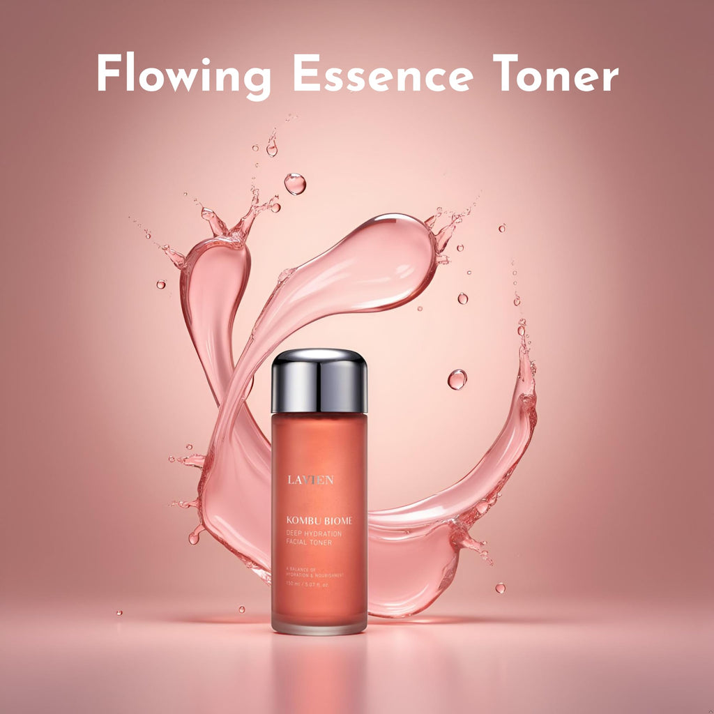 LAVIEN Kombu Biome Hydrating Face Toner - Korean Fermented Toner for Deep Hydration 7 Brightening - Nurishing Facial Toner with Kombucha for Dry Skin - 5.07 Fl Oz (150ml)
