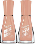 Sally Hansen Insta-Dri Nail Polish - City Chic Collection - Instant Coffee - 0.31 fl oz (Pack of 2)