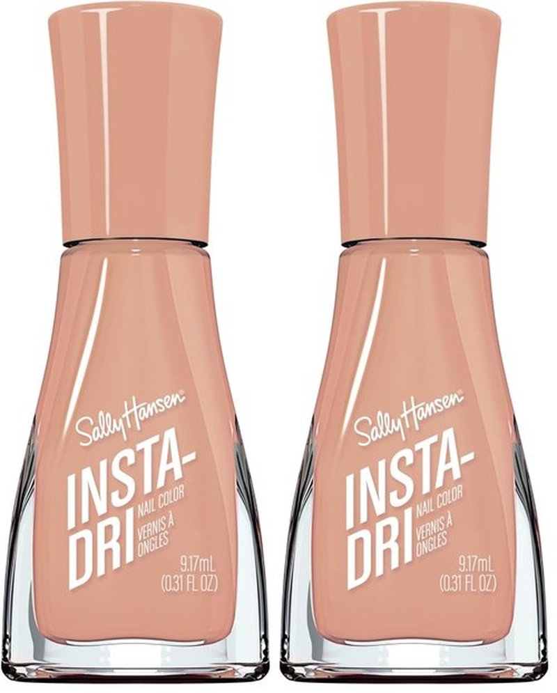 Sally Hansen Insta-Dri Nail Polish - City Chic Collection - Instant Coffee - 0.31 fl oz (Pack of 2)