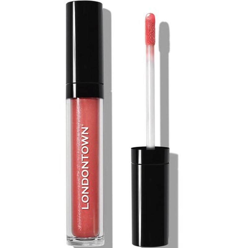 LONDONTOWN Lip Gloss - Dainty Sun Kissed Coral | Deep Hydrating High Shine Sheer Tint Balm
