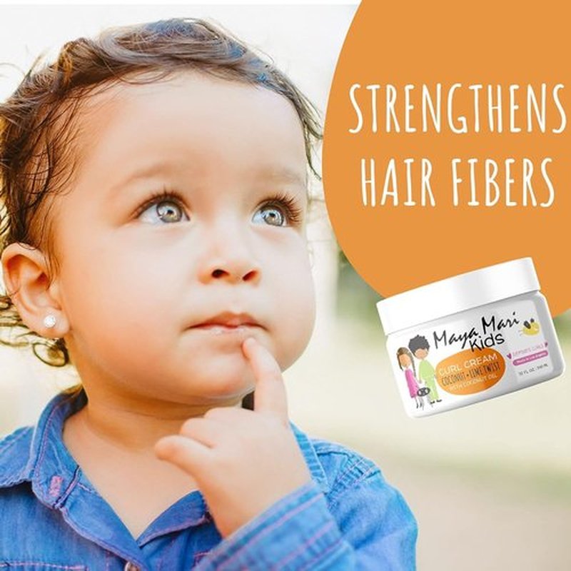MAYA MARI Kids Hair Care Set with 5 Pieces for Ages 2-12 - Complete Shampoo and Conditioner for Toddlers - Sulfate-Free Formula for Curly Wavy and Textured Hair