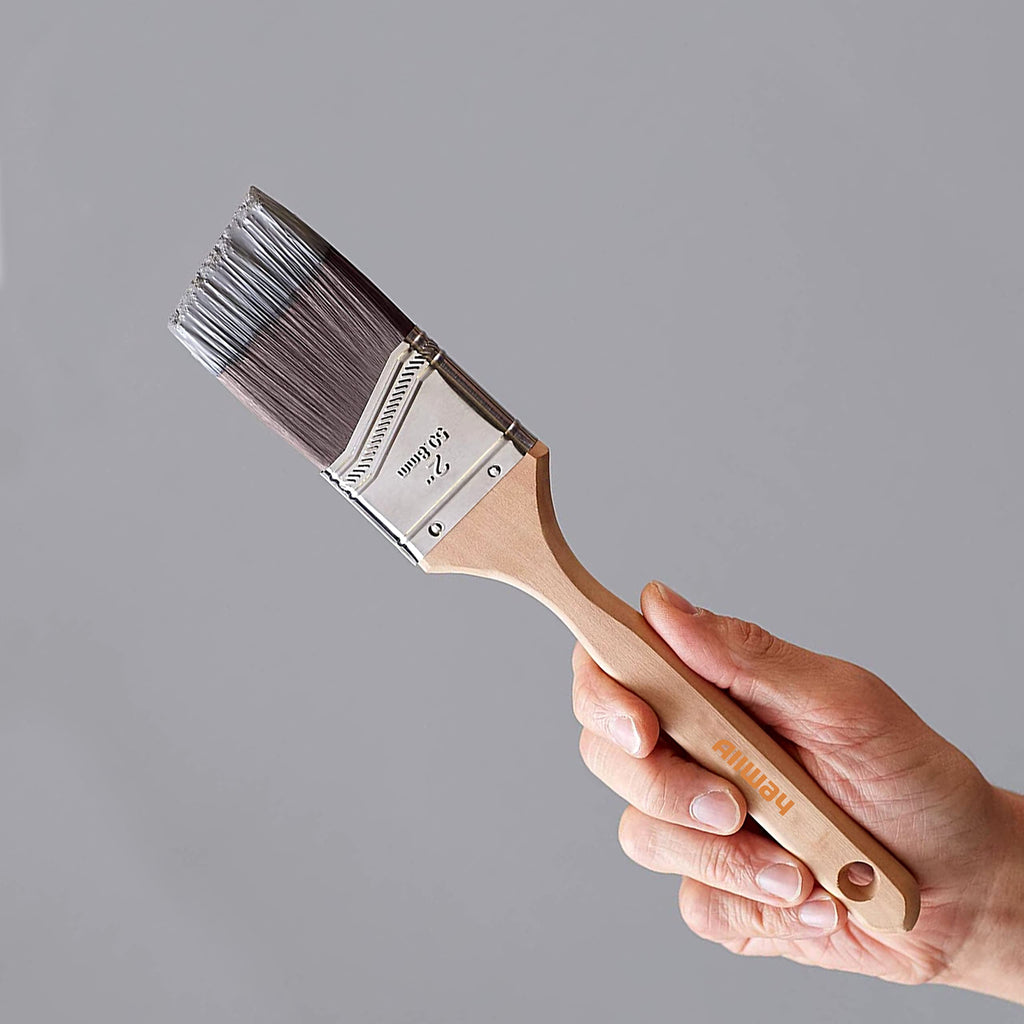 ALLWAY CP6 Premium 6-Piece Paint Brush Set