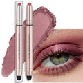 Skiennix Burgundy Cream Eyeshadow Stick - Dual-Ended Long-Lasting Shimmer Pencil for Crease-Proof Application