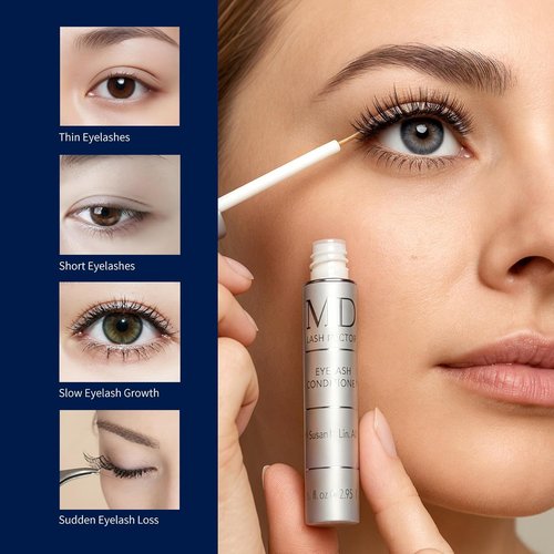 MD Lash Factor Eyelash Conditioner - Advanced Serum for Longer, Thicker Lashes | 0.05 fl oz Trial Size