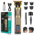 NAYOUN T-Blade Trimmer for Men Professional Hair Clippers Barber Beard Trimme Hair Trimmer with LCD Display T Liners Cordless Zero Gapped Shavers Edgers Clipper for Hair Cutting