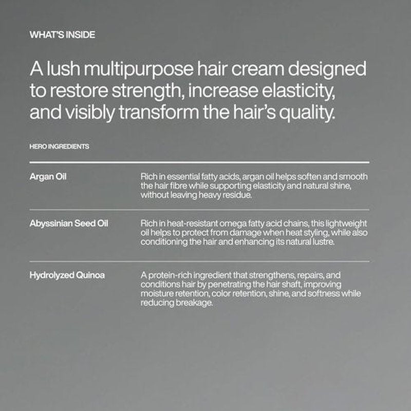 Harklinikken Hair Hydrating Crème - Nourishing Leave-In or Rinse-Out Formula for Volume & Protection - 8 oz